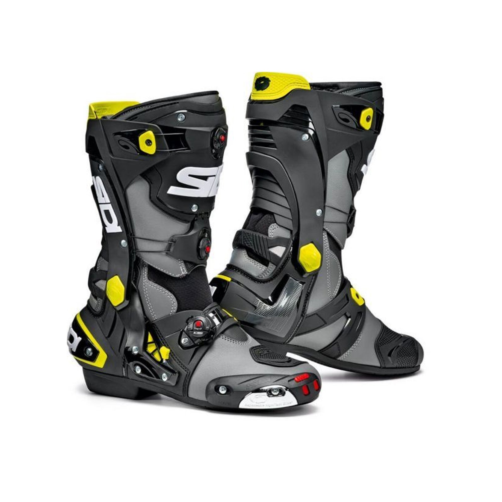 SIDI - BOTAS SIDI REX GRIS / NEGRO / AMARILLO - SECURTEX MOTOR S.L (t/a MaximoMoto)