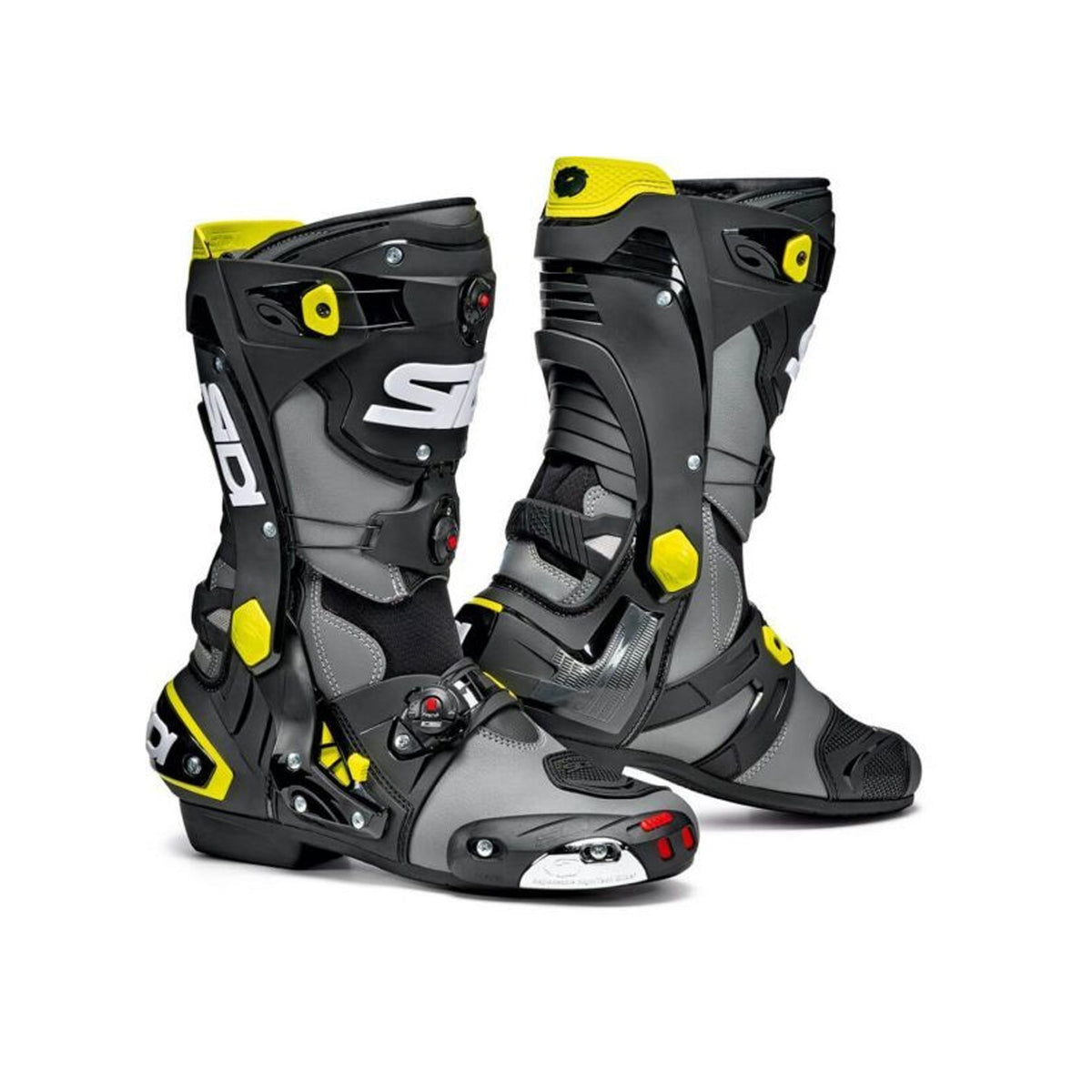 SIDI - BOTAS SIDI REX GRIS / NEGRO / AMARILLO - SECURTEX MOTOR S.L (t/a MaximoMoto)