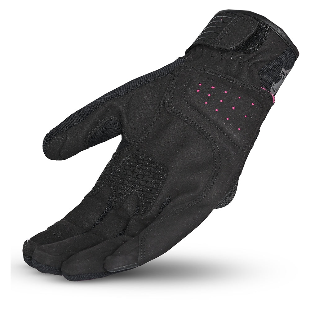 BELA - GUANTE TEXTIL HERO AIR LADY NEGRO/ROSA - SECURTEX MOTOR S.L (t/a MaximoMoto)
