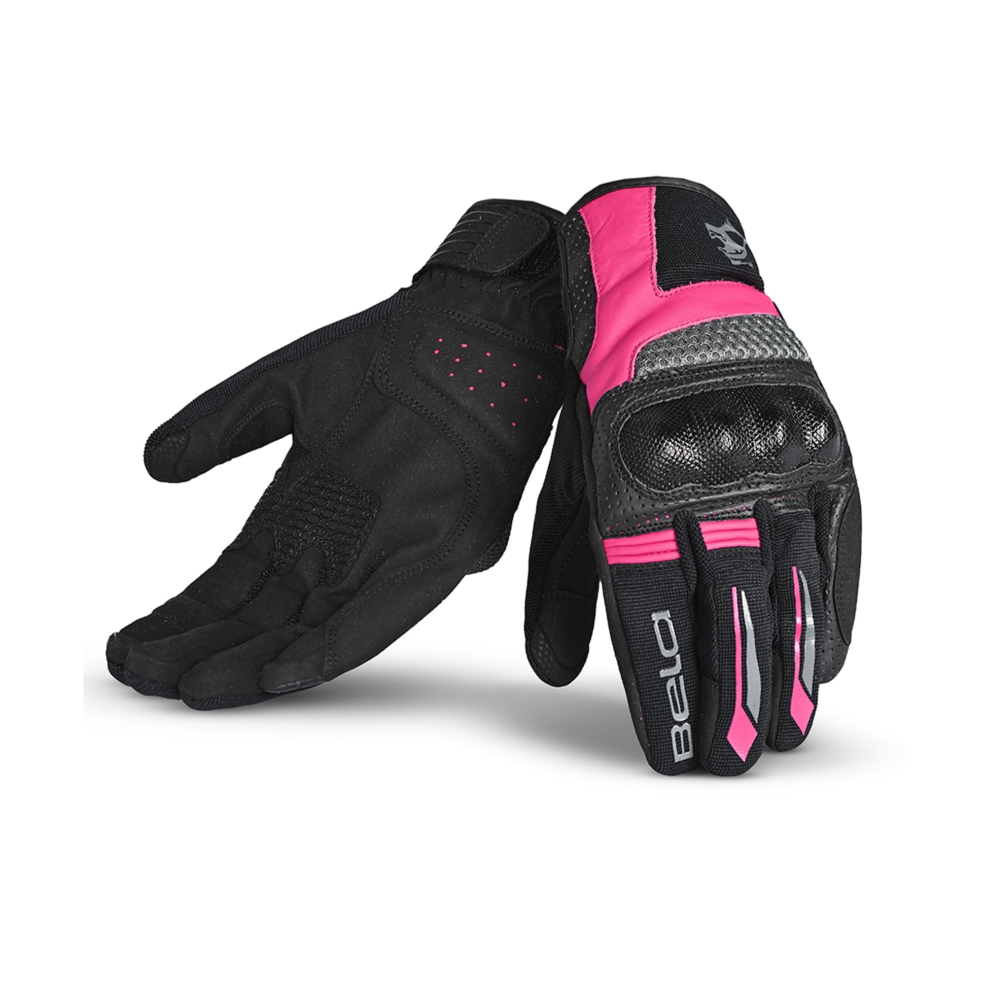 BELA - GUANTE TEXTIL HERO AIR LADY NEGRO/ROSA - SECURTEX MOTOR S.L (t/a MaximoMoto)