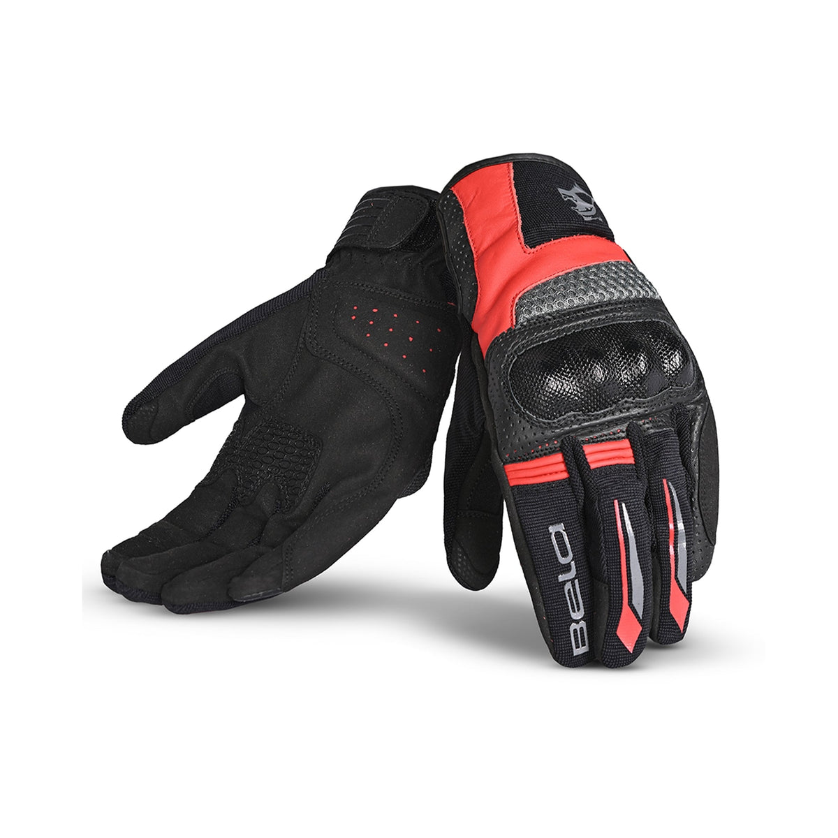 BELA - Guante Textil Hero Air Lady Negro/Rojo - SECURTEX MOTOR S.L (t/a MaximoMoto)