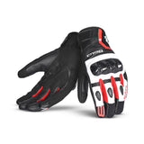 BELA - Guante Piel Air Flow Lady Negro/Rojo - SECURTEX MOTOR S.L (t/a MaximoMoto)