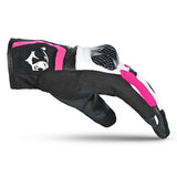 BELA - Guante Piel Air Flow Lady Negro/Rosa - SECURTEX MOTOR S.L (t/a MaximoMoto)