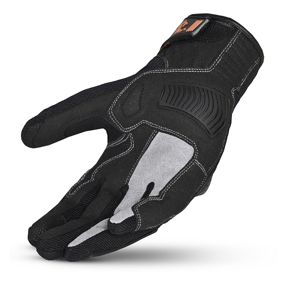 BELA - Guante Textil Drift Negro/Naranja - SECURTEX MOTOR S.L (t/a MaximoMoto)