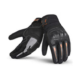 BELA - Guante Textil Drift Negro/Naranja - SECURTEX MOTOR S.L (t/a MaximoMoto)