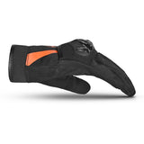 SHUA - Guante Textil SHUA Shot Negro/Naranja-Maximo Moto