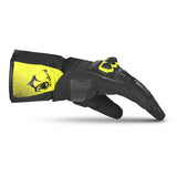 BELA - Guantes Textil Twix Lady Negro/Amarillo Fluor - SECURTEX MOTOR S.L (t/a MaximoMoto)