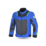 R-TECH - CHAQUETA TEXTIL SPIRAL MESH AZUL/GRIS/VERDE - SECURTEX MOTOR S.L (t/a MaximoMoto)