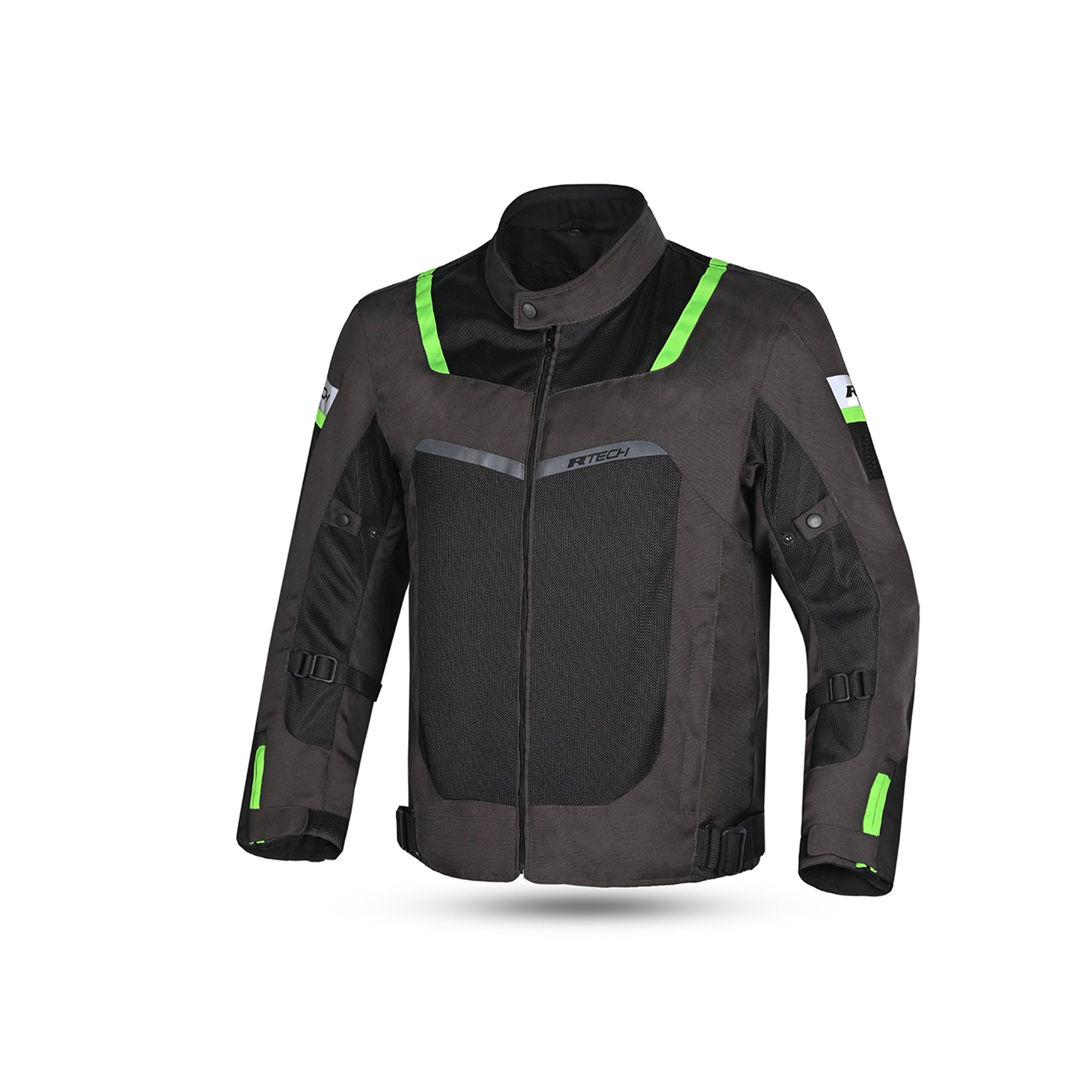Chaqueta Textil Spiral Mesh Mud/Negro/Verde - SECURTEX MOTOR S.L (t/a MaximoMoto)