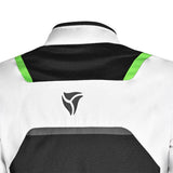 Chaqueta Textil Spiral Mesh Blanco/Negro/Verde - SECURTEX MOTOR S.L (t/a MaximoMoto)
