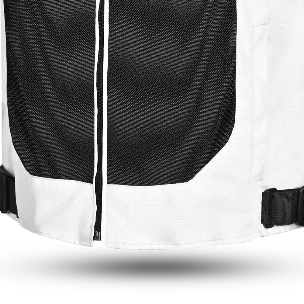 Chaqueta Textil Spiral Mesh Blanco/Negro/Verde - SECURTEX MOTOR S.L (t/a MaximoMoto)