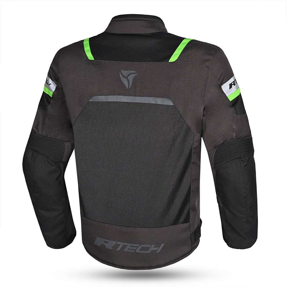 Chaqueta Textil Spiral Mesh Mud/Negro/Verde - SECURTEX MOTOR S.L (t/a MaximoMoto)