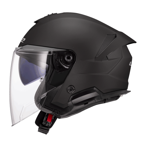 LS2 OF618 VERSO II CASCO DE MOTO SOLID MATE NEGRO