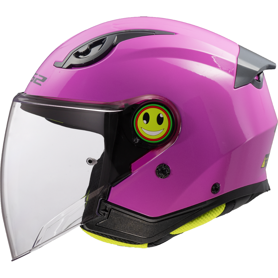 LS2 OF622 FUNNY II PAWS CASCO DE MOTO ROSA
