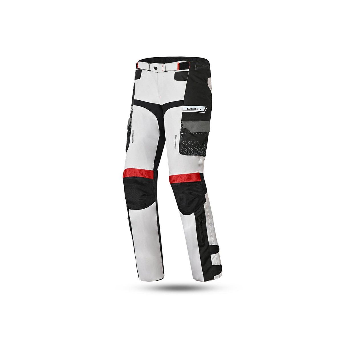 BELA - Pantalón Crossroad Extreme WP Hielo/Gris/Rojo - SECURTEX MOTOR S.L (t/a MaximoMoto)