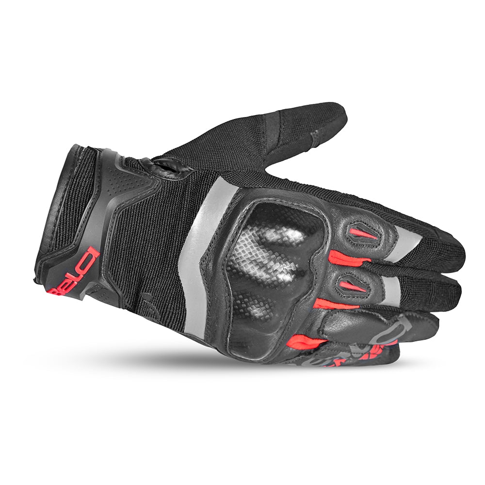 BELA - Guantes Textil Daring Man Rojo/Negro - SECURTEX MOTOR S.L (t/a MaximoMoto)
