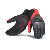 BELA - Guante Textil Man Star Rojo/Negro - SECURTEX MOTOR S.L (t/a MaximoMoto)