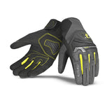 BELA - Guante Textil Man Star Gris/Negro/Amar illo - SECURTEX MOTOR S.L (t/a MaximoMoto)