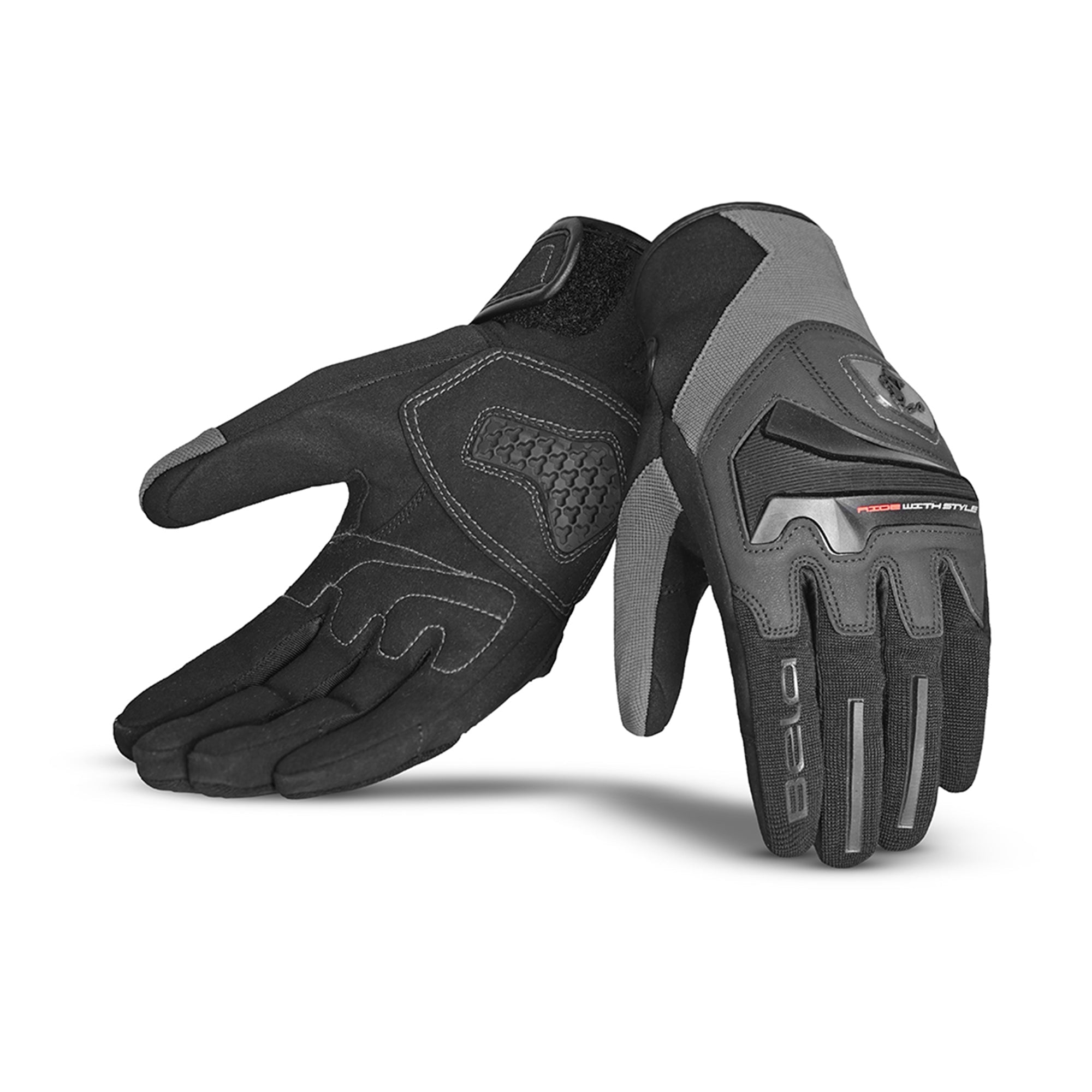 Guante Textil Man Star Antracita/Negro - SECURTEX MOTOR S.L (t/a MaximoMoto)