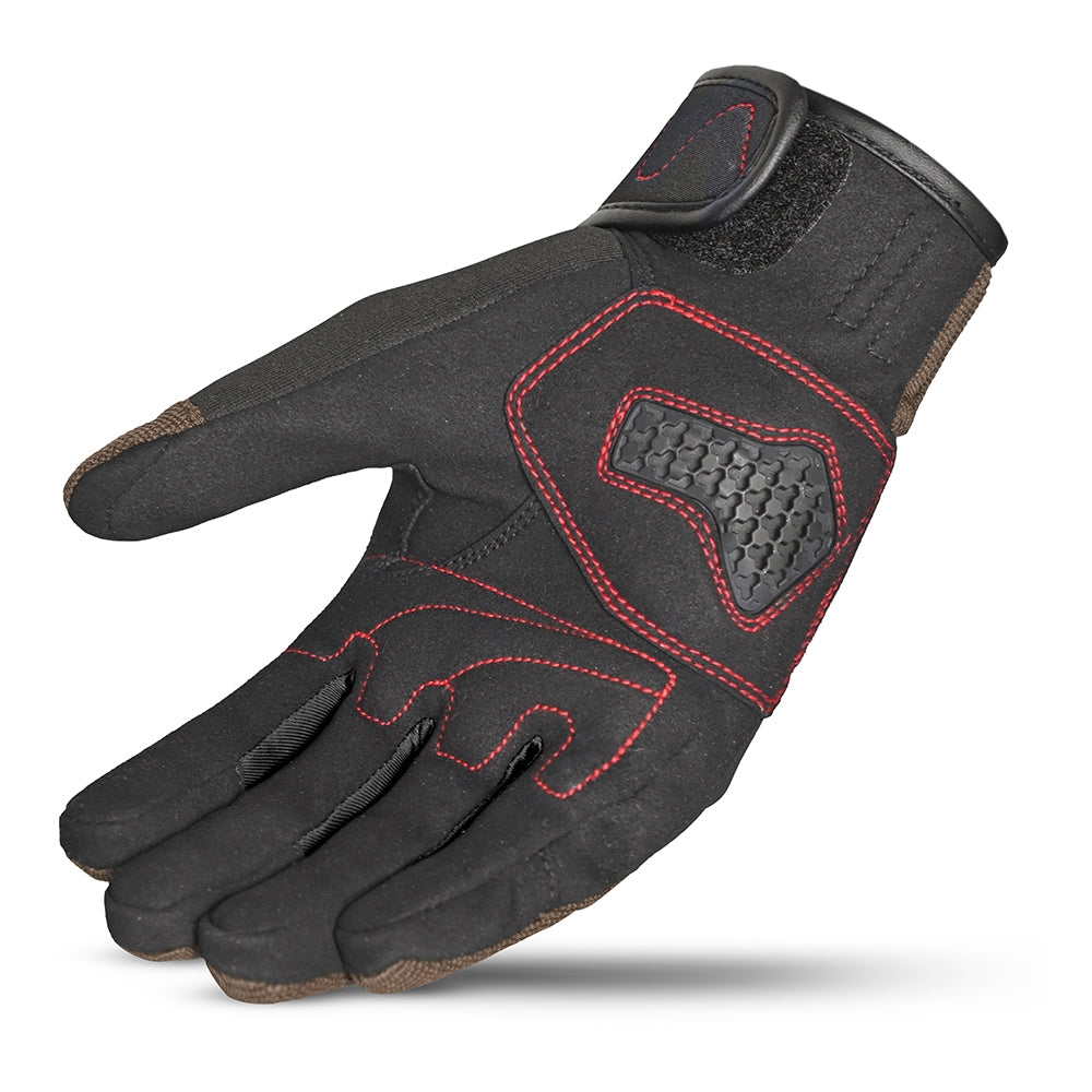 BELA - Guante Textil Man Star Negro/Marrón - SECURTEX MOTOR S.L (t/a MaximoMoto)