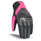 BELA - Guante Textil Lady Star Rosa/Negro - SECURTEX MOTOR S.L (t/a MaximoMoto)