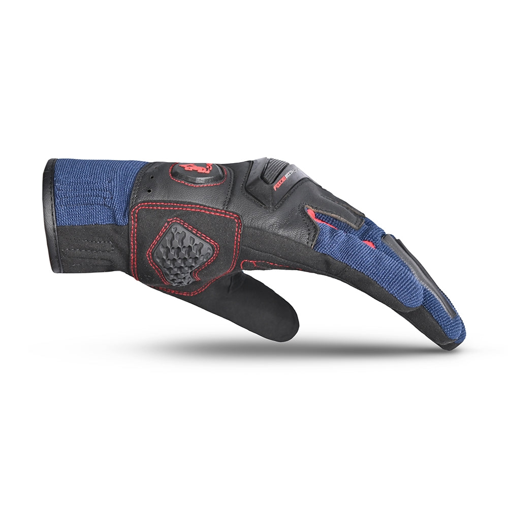 BELA - Guante Textil Man Star Azul Real/Negro - SECURTEX MOTOR S.L (t/a MaximoMoto)