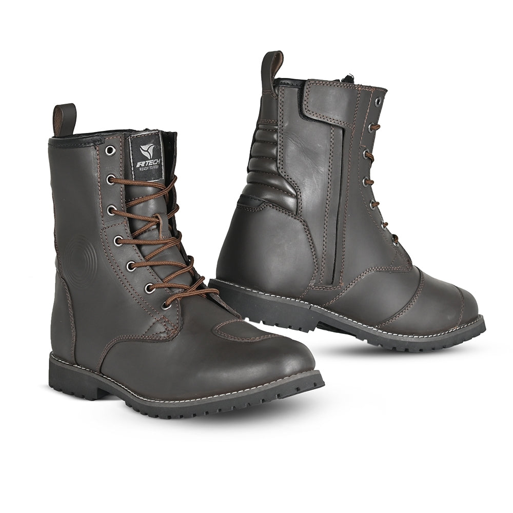 R-TECH - BOTAS PIEL ROYAL WP MARRÓN