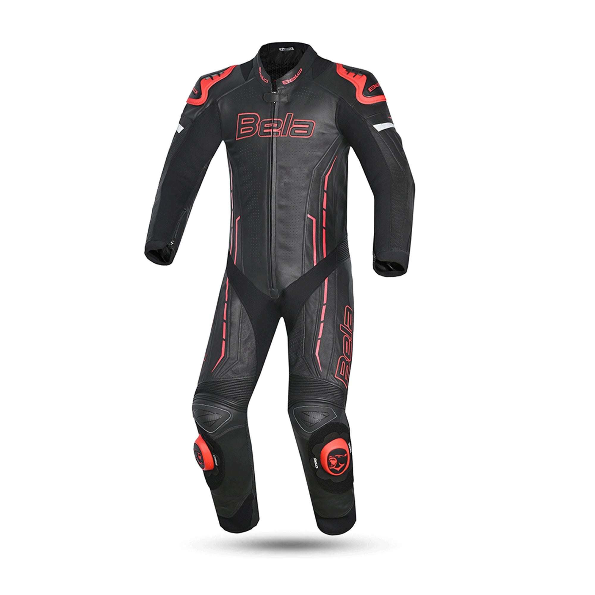 BELA - Mono 1 PC Rocket Mix Kangaroo Negro/Rojo - SECURTEX MOTOR S.L (t/a MaximoMoto)