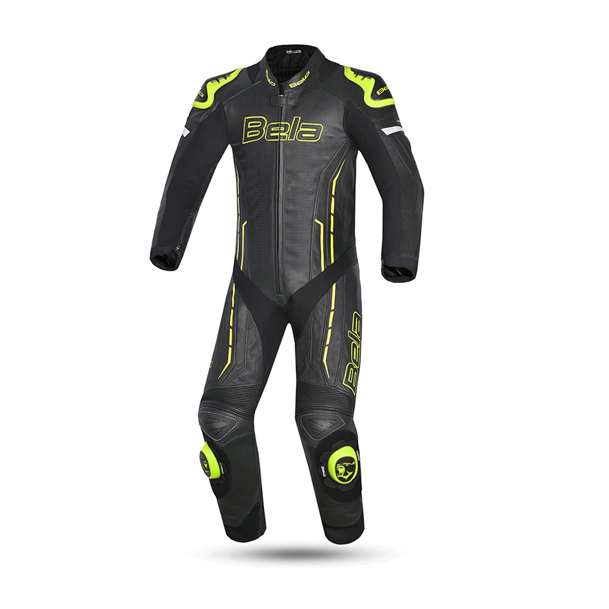 BELA - Mono 1 PC Rocket Mix Kangaroo Negro/Amarillo Fluor - SECURTEX MOTOR S.L (t/a MaximoMoto)