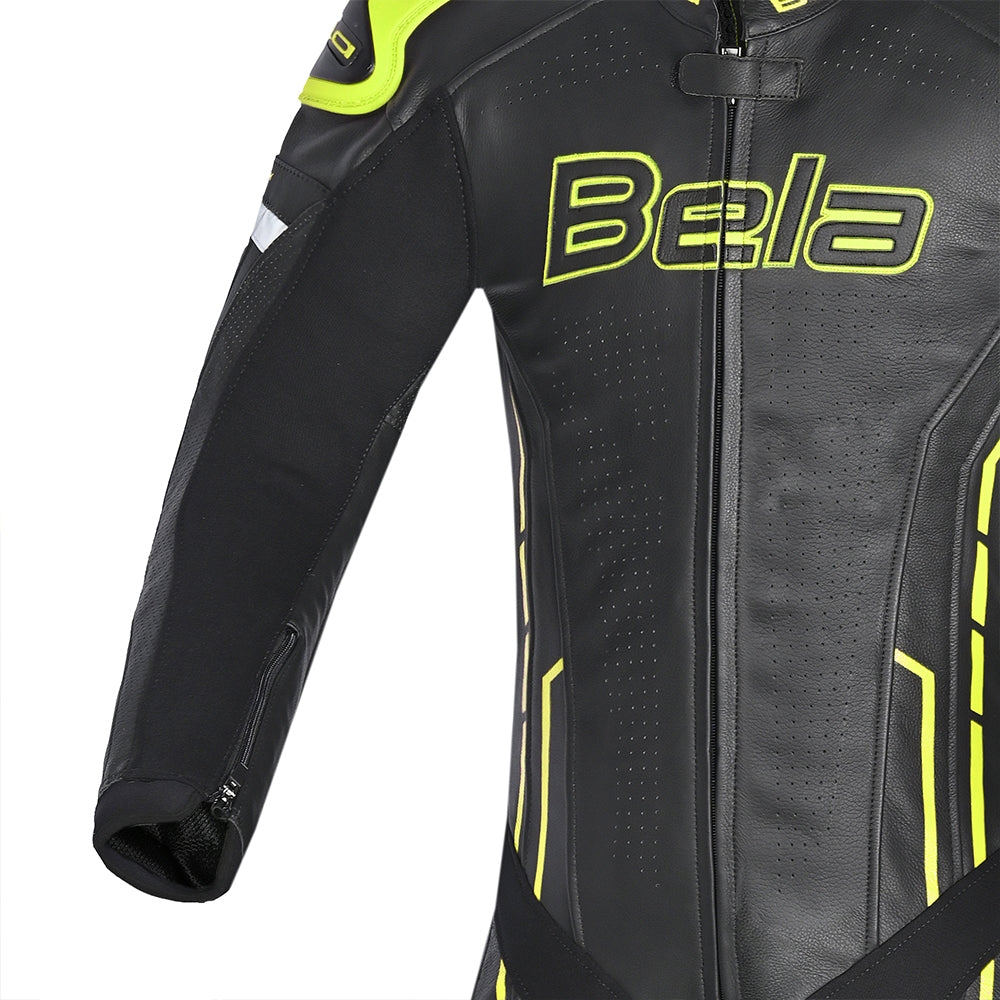 BELA - Mono 1 PC Rocket Mix Kangaroo Negro/Amarillo Fluor - SECURTEX MOTOR S.L (t/a MaximoMoto)