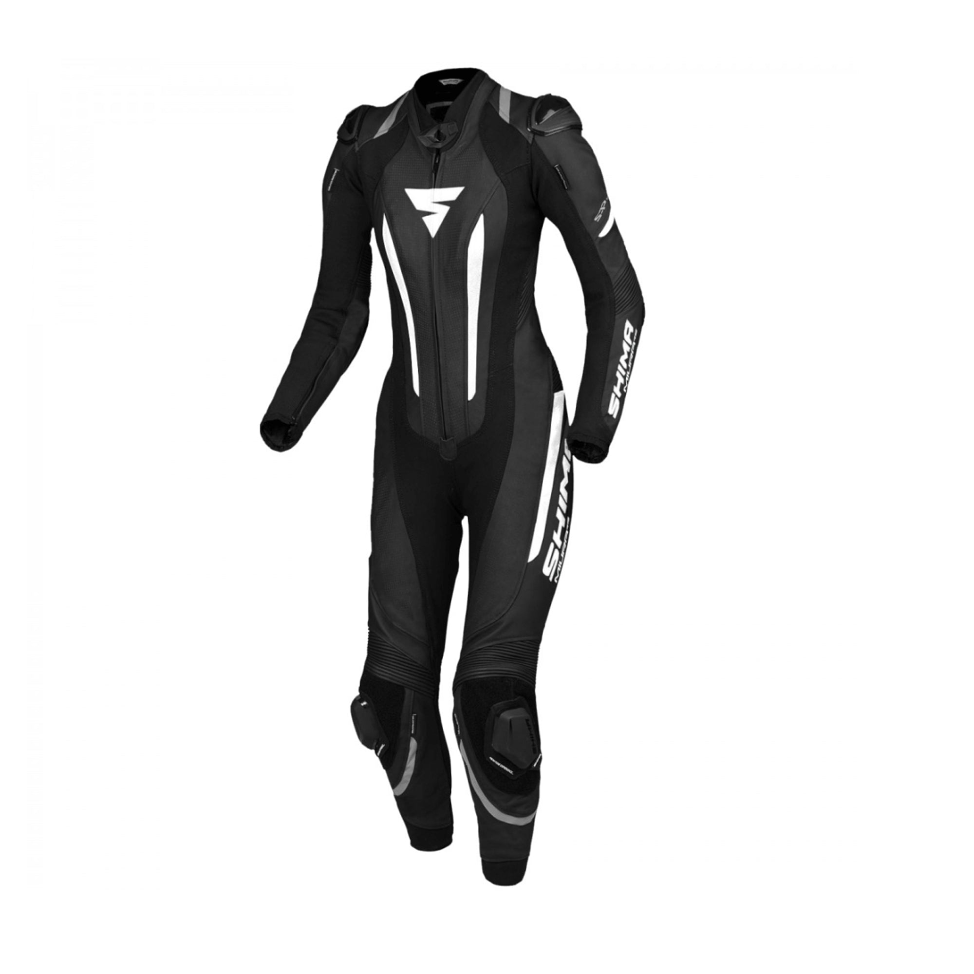 SHIMA MONO MIURA RS 1PCS BLACK/WHITE - SECURTEX MOTOR S.L (t/a MaximoMoto)