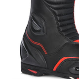 BELA - Botas Piel Strip Negro/Rojo - SECURTEX MOTOR S.L (t/a MaximoMoto)
