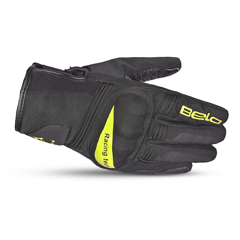 BELA - Guante Textil Boom Winter WP.Lady Negro/Amarillo Fluor - SECURTEX MOTOR S.L (t/a MaximoMoto)