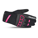 BELA - Guante Textil Tracker Winter WP lady Negro/Rosa - SECURTEX MOTOR S.L (t/a MaximoMoto)