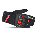 BELA - Guante Textil Tracker Winter WP Negro/Rojo - SECURTEX MOTOR S.L (t/a MaximoMoto)