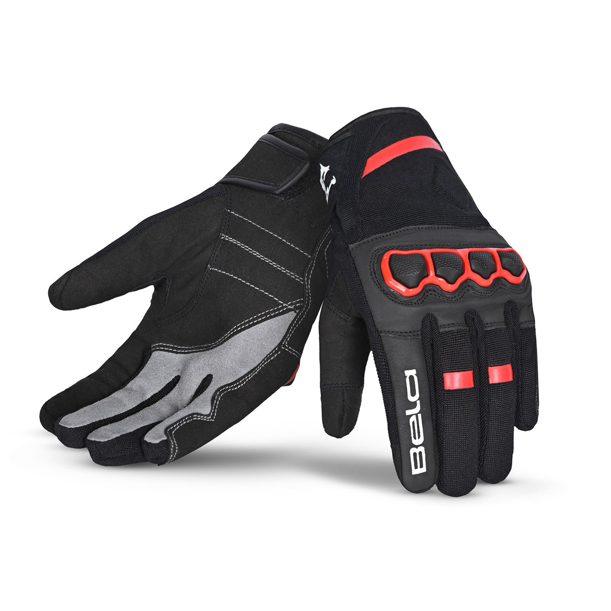 BELA - Guante Textil Tracker Winter WP Negro/Rojo - SECURTEX MOTOR S.L (t/a MaximoMoto)