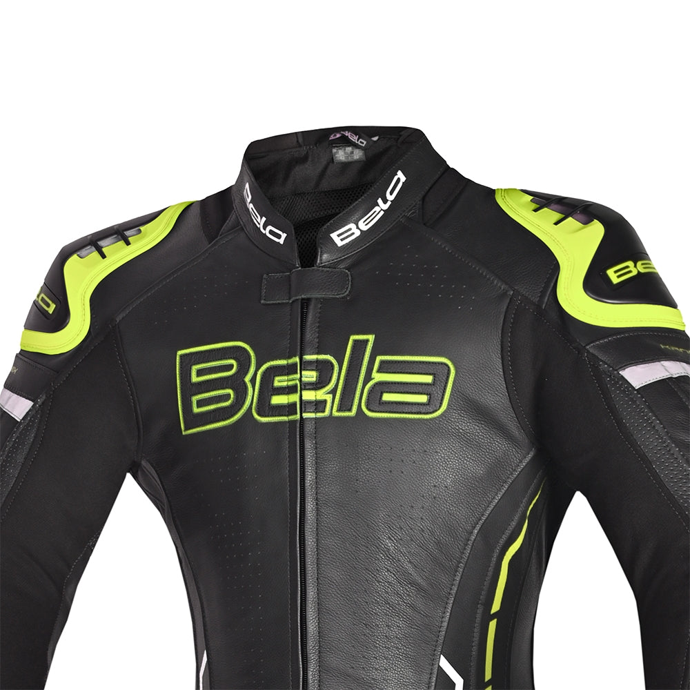 BELA - Mono 2PC Rocket Lady Mix Kanga Blanco/Negro/Amarillo - SECURTEX MOTOR S.L (t/a MaximoMoto)