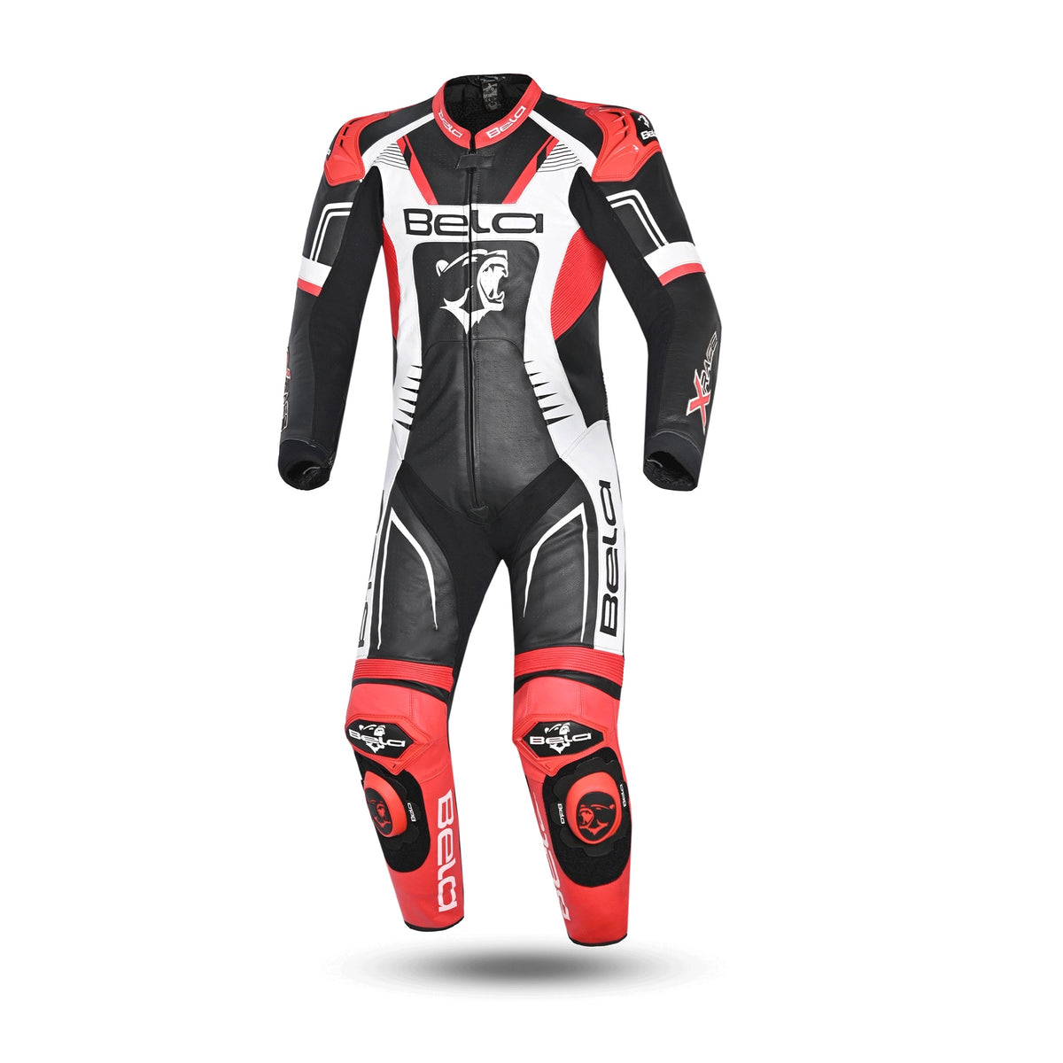 BELA-Mono 1 PC X Race Negro/Blanco/Rojo - SECURTEX MOTOR S.L (t/a MaximoMoto)