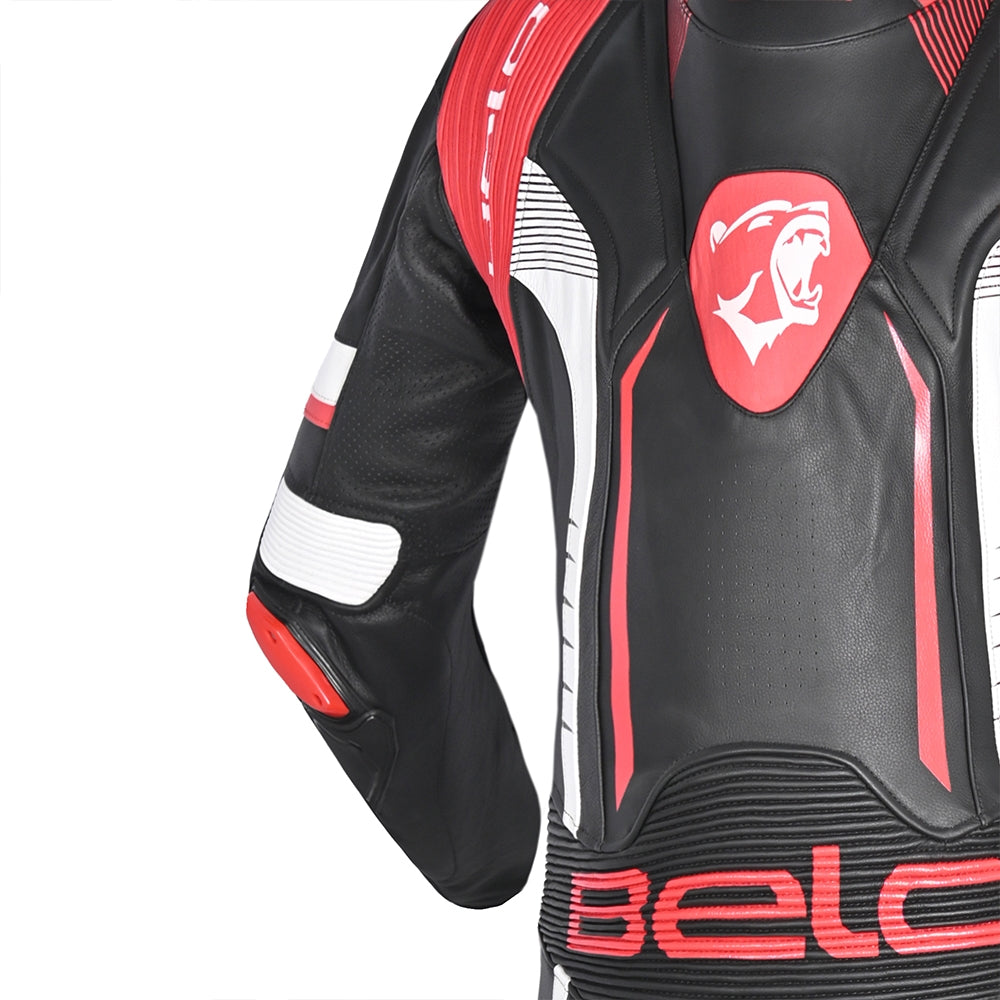 BELA-Mono 1 PC X Race Negro/Blanco/Rojo - SECURTEX MOTOR S.L (t/a MaximoMoto)