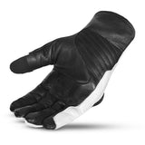 R-TECH - Guante Piel Falcon Summer Negro/Blanco