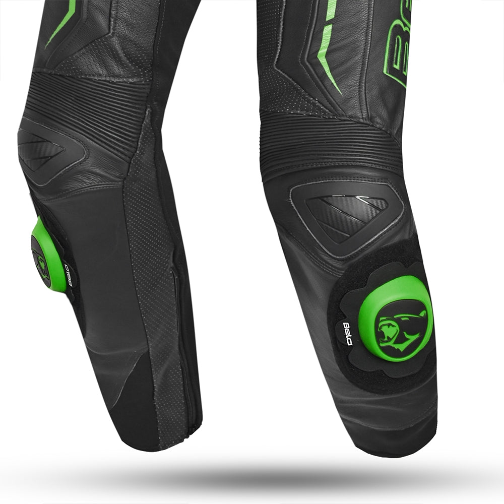 BELA - Mono 2 PC Rocket Mix Kangaroo Negro/Verde - SECURTEX MOTOR S.L (t/a MaximoMoto)