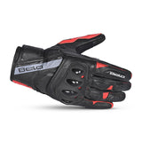BELA - Guante Piel Blast Lady Negro/Rojo - SECURTEX MOTOR S.L (t/a MaximoMoto)