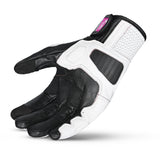 BELA - GUANTE PIEL BLAST LADY NEGRO/BLANCO/ROSA - SECURTEX MOTOR S.L (t/a MaximoMoto)