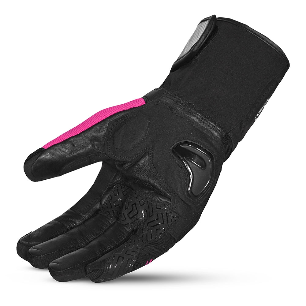 BELA - GUANTE PIEL HIGHWAY WINTER WP LADY NEGRO/ROSA - SECURTEX MOTOR S.L (t/a MaximoMoto)
