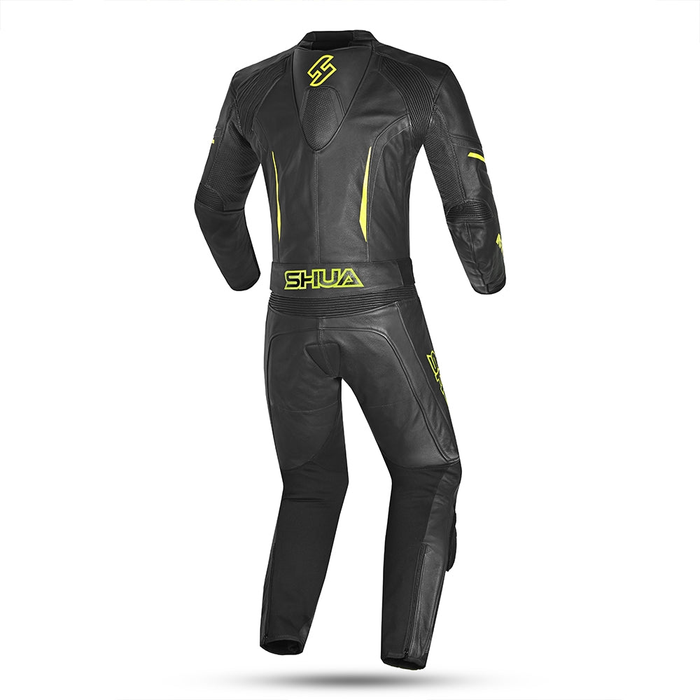 SHUA-Mono 1 PC Infinity Man Negro/Amarillo Fluor-Maximo Moto