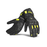 BELA - Guante Piel Venom RS Racing Man Negro/Amarillo Fluor - SECURTEX MOTOR S.L (t/a MaximoMoto)