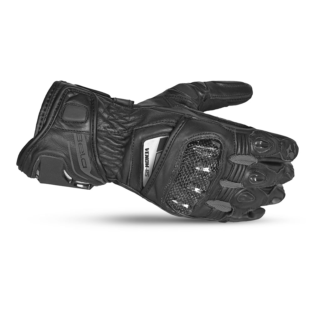 BELA - Guante Piel Venom RS Racing Man Negro/Gris - SECURTEX MOTOR S.L (t/a MaximoMoto)