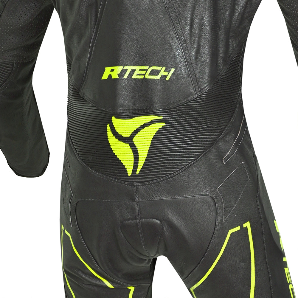 R-TECH Mono 1 PC RisingStar Negro/Amarillo Fluor - SECURTEX MOTOR S.L (t/a MaximoMoto)