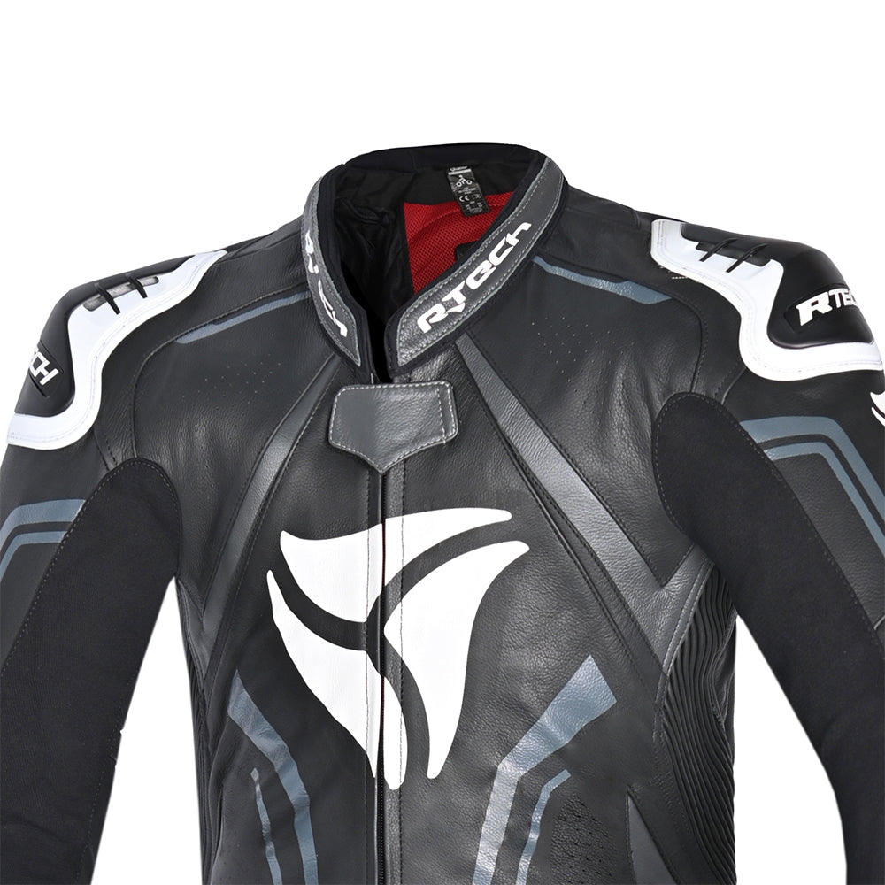 R-TECH Mono 1 PC RisingStar Negro/Blanco - SECURTEX MOTOR S.L (t/a MaximoMoto)