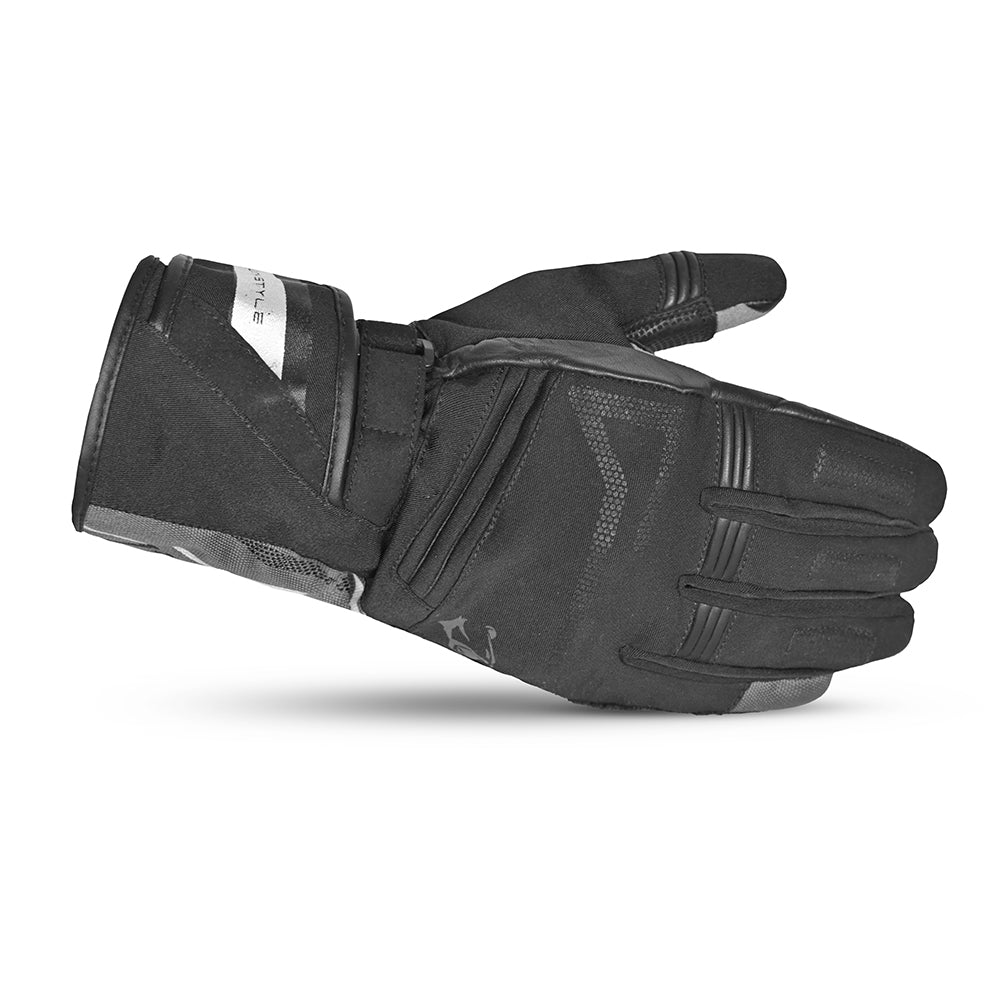 BELA - Guante Piel Iglo Winter WP Negro/Gris - SECURTEX MOTOR S.L (t/a MaximoMoto)